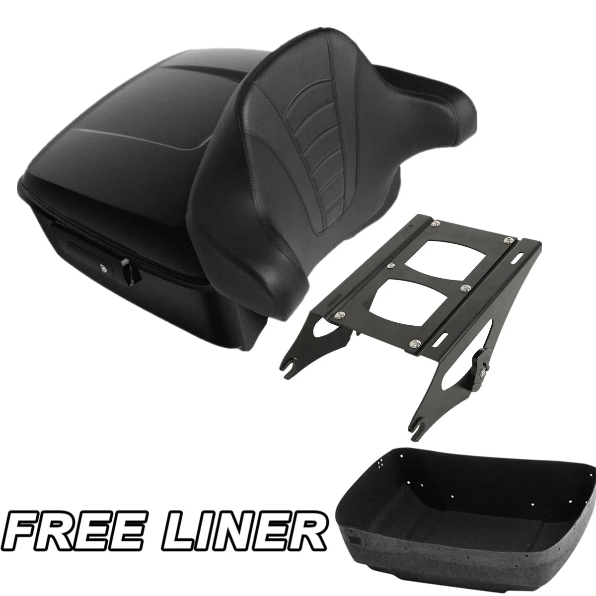 Trunk Pad Mount Rack for Touring Harley Electra Glide 2014-2025
