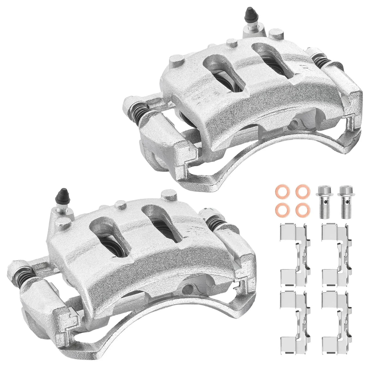 Calipers and Bracket Set for Frontier Pickup 1995–2004