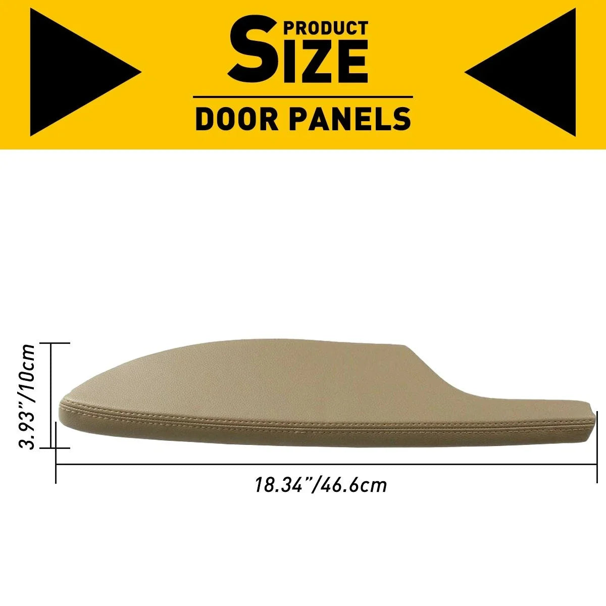 Front Driver Left Door Panel Armrest Leather for Honda Accord Coupe (2008–2012)