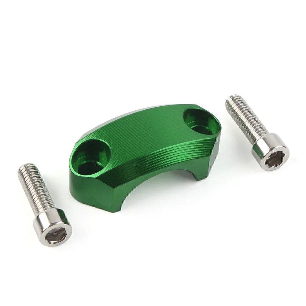 Green 22mm Master Cylinder Perch Clamp Cover for MX Motocross