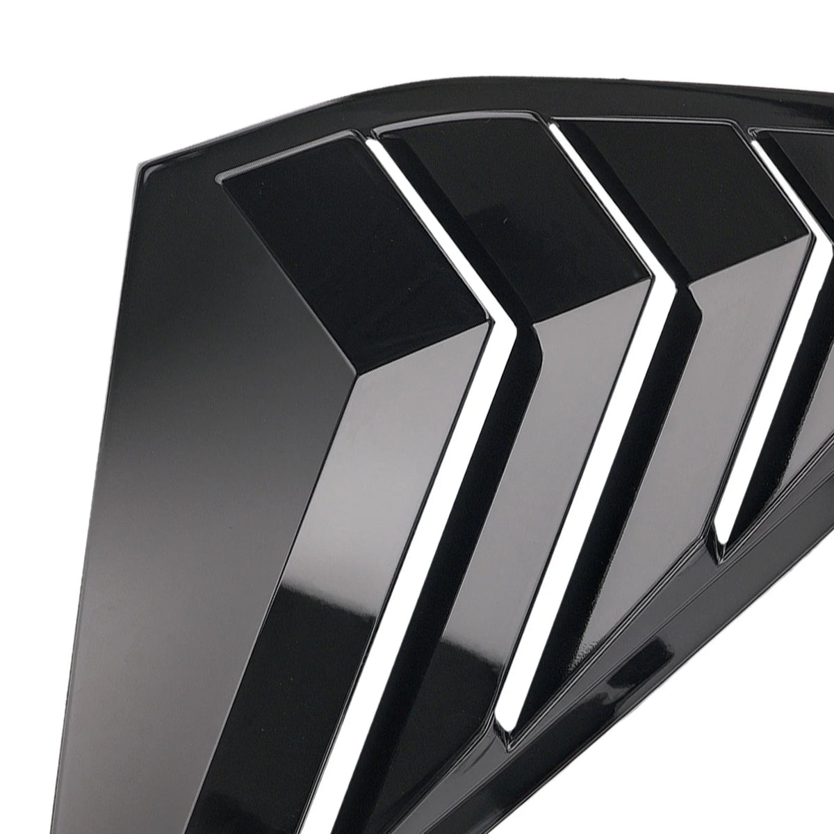 Black Gloss ABS Window Louvers (2PC) for Honda Accord 2023-2025