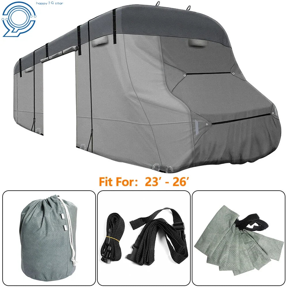 RV Cover for Class C Motorhome 26'-29' (Anti-UV)