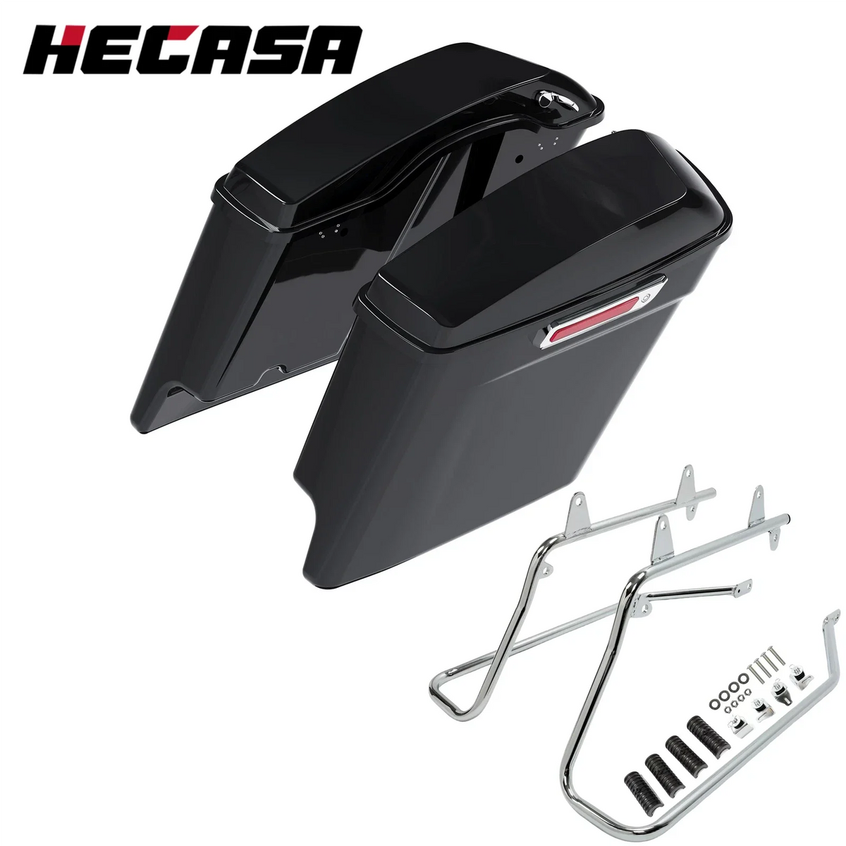 Saddle Bag Conversion Brackets for Harley Softail (1984–2017)