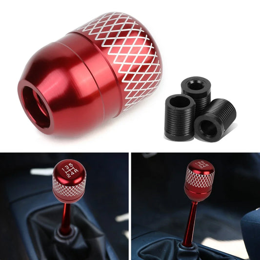 42mm Racing Manual 5-Speed Aluminum Shift Knob for Universal JDM Type-R