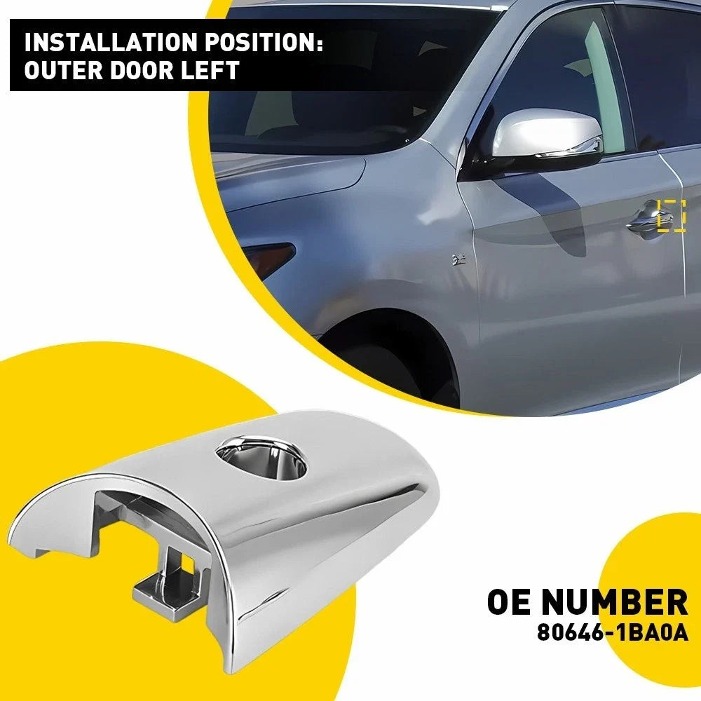 Door Handle Key Cap Cover for Infiniti FX35/50 M56 M37 (2009–2013)