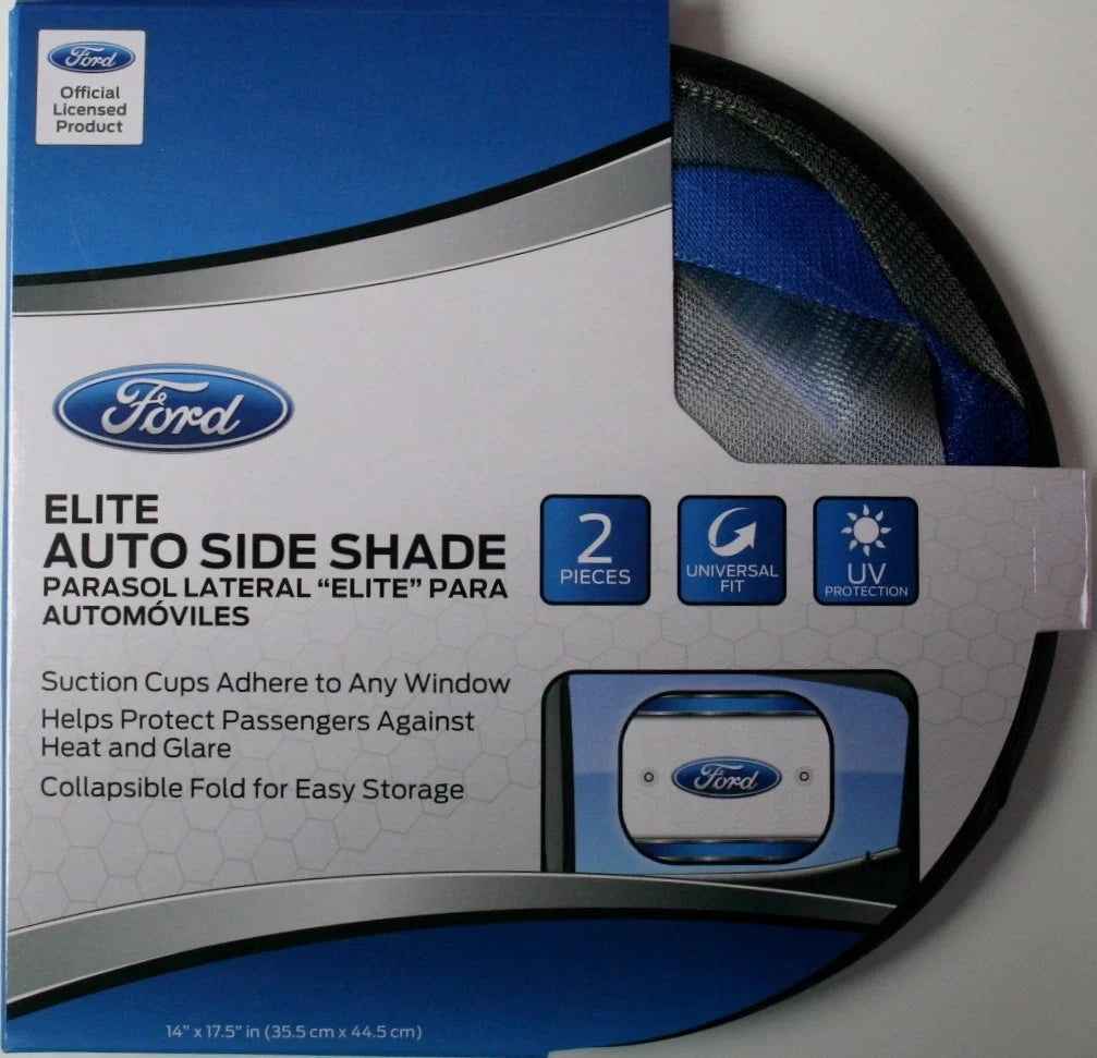 2X Side Window Sun Shade Protector for Ford