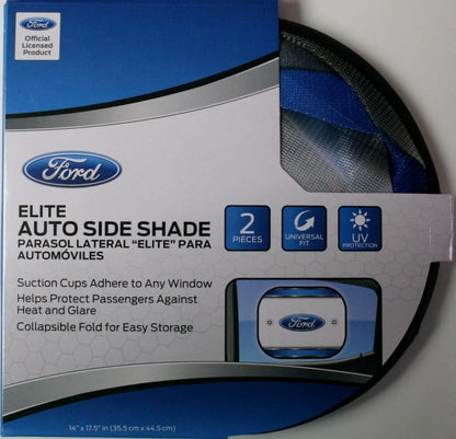 2X Side Window Sun Shade Protector for Ford