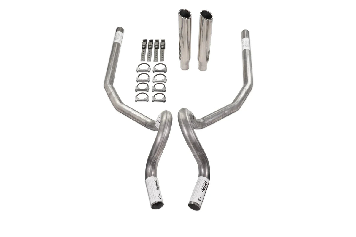 2.5" Exhaust Kit for GM G Body (1978–1988) Rear Exit RC Tip No Muffler
