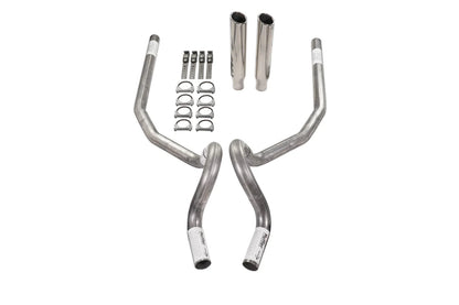 2.5" Exhaust Kit for GM G Body (1978–1988) Rear Exit RC Tip No Muffler