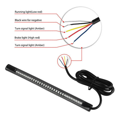 Fork Turn Signal Light Strip - LED for Universal Motorcycles