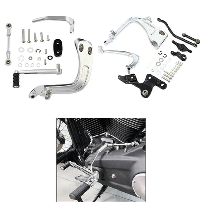 Mid Controls Shift & Brake Side Kit for Harley FLSB FXFB FXFBS (2018–Present)