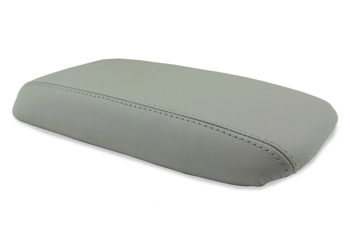Center Console Armrest Cover for Honda Civic (2012–2015) Gray Leather