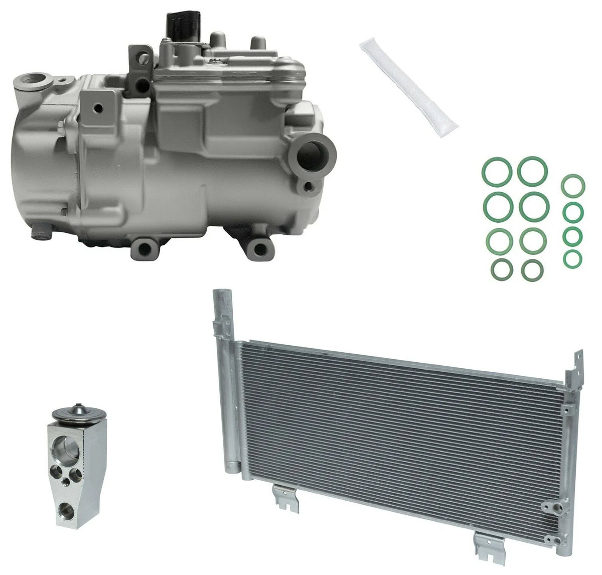 AC Compressor Kit with Condenser for Lexus GS450h Hybrid (2013–2018)