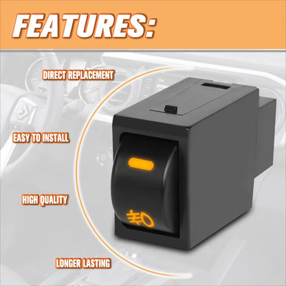Fog Light Switch for Subaru BRZ and Scion FR-S with Wiring Harness 2013-2020