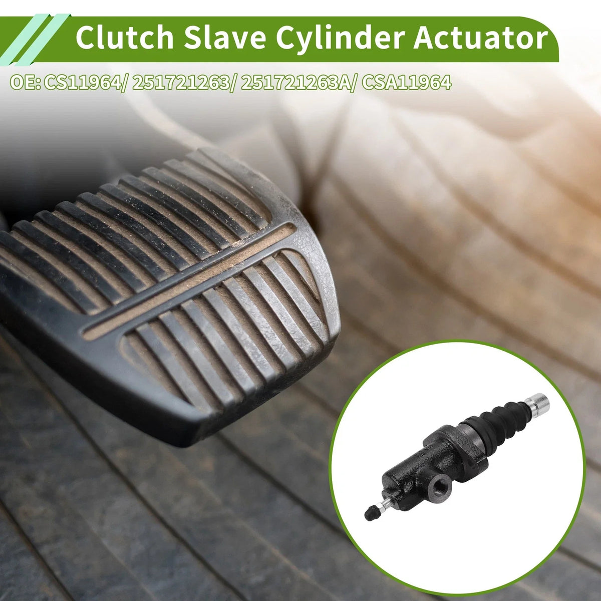 Clutch Slave Cylinder Actuator for VW Transporter (1985–1991) No. 251721263A