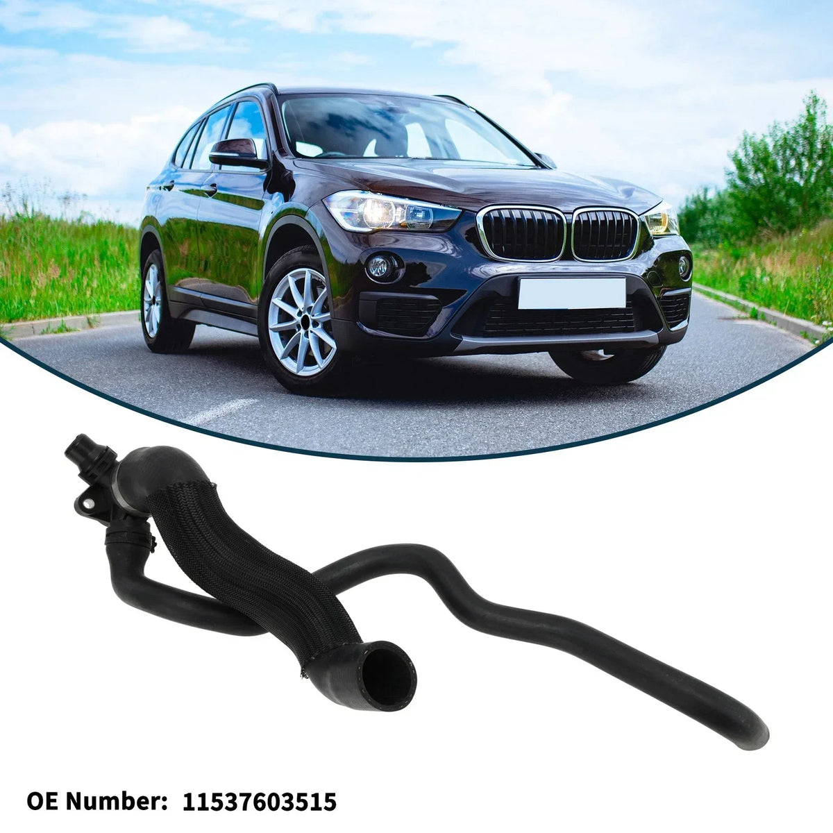 Heater Radiator Hose for 2012 BMW X1