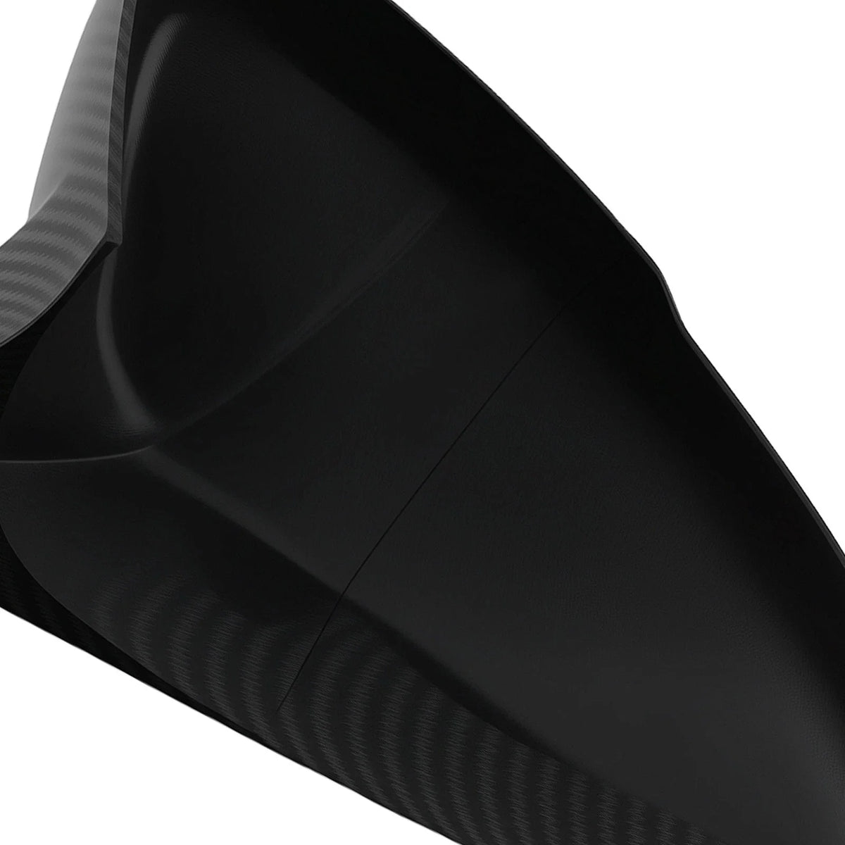 Black ABS Carbon Fiber Side Mirror Covers for 2018-2022 Honda Accord