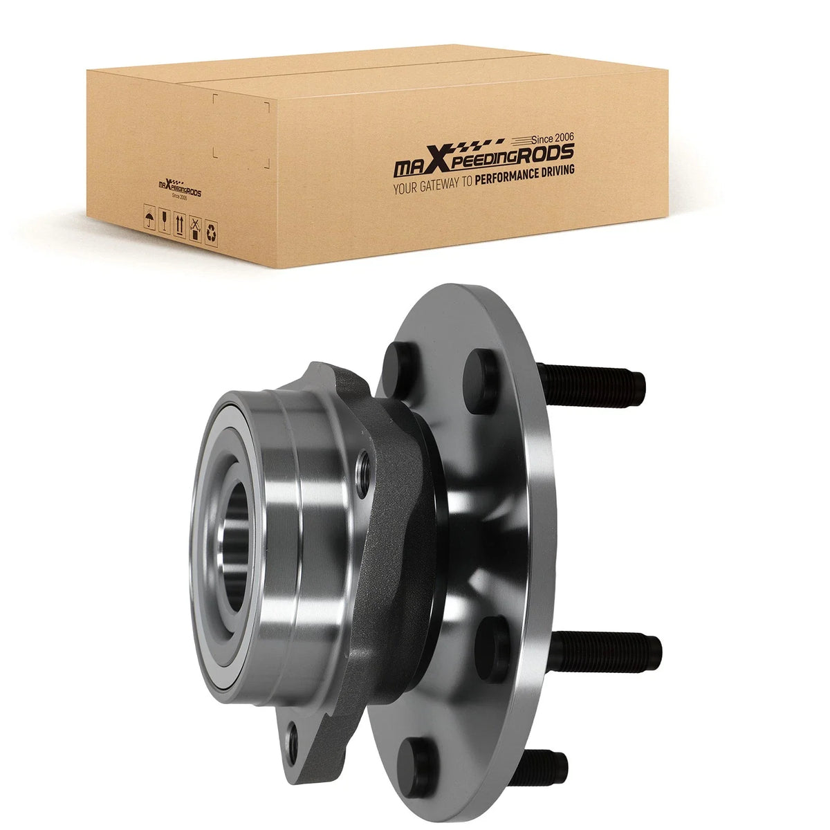 Front Wheel Bearing Hub for Dodge Ram 1500 4x4 (1994–1999)