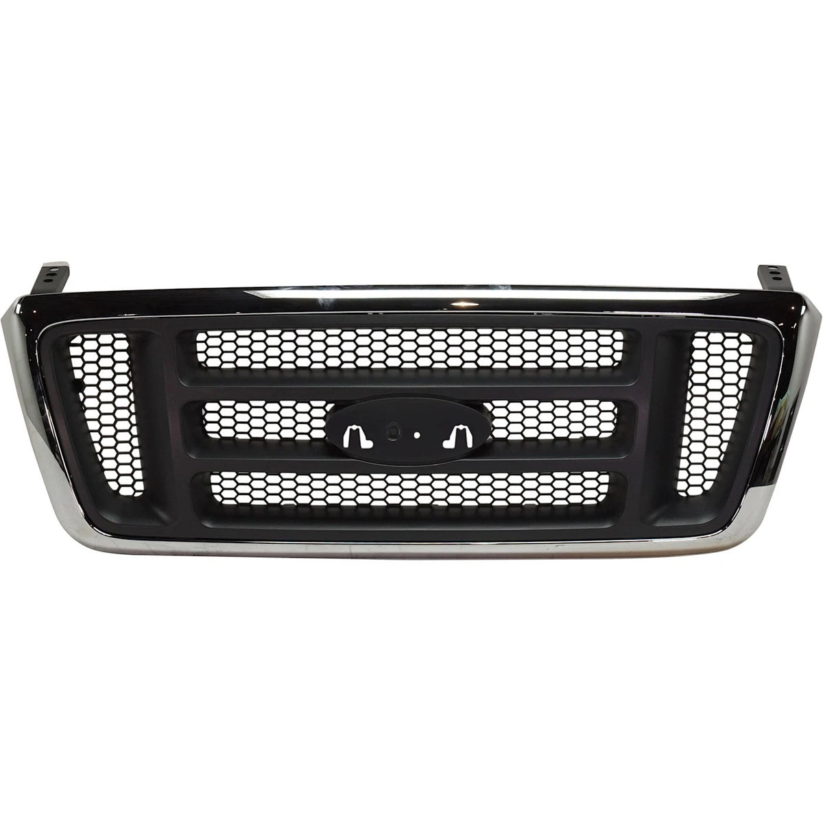 Grille Assembly for Ford F-150 (2004) Chrome Gray