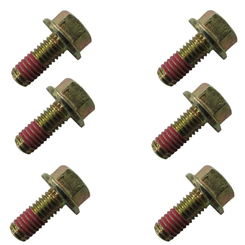 Set of 6 Disc Mower Blade Bolts for Various Applications