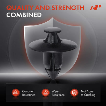 20x Trim Retainers for Bumpers - Honda and Nissan Fitment