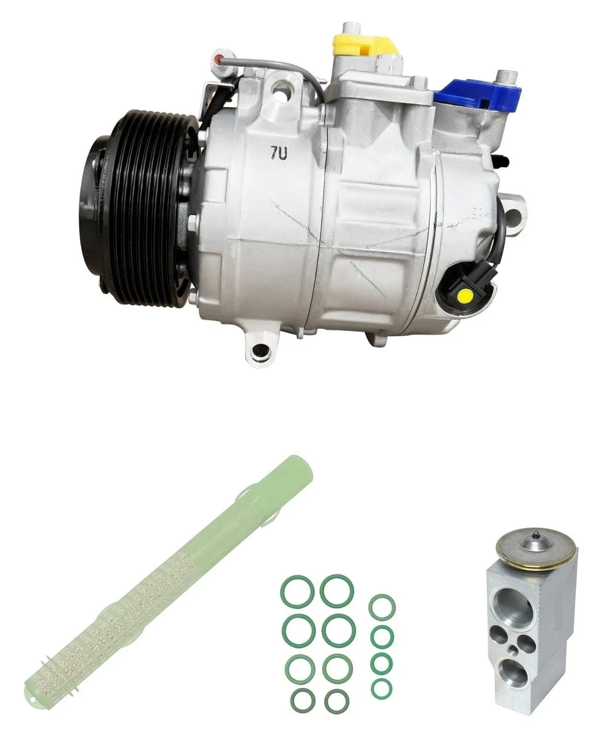 AC Compressor Kit Replacement for BMW 535d xDrive 3.0L (2016–2017)