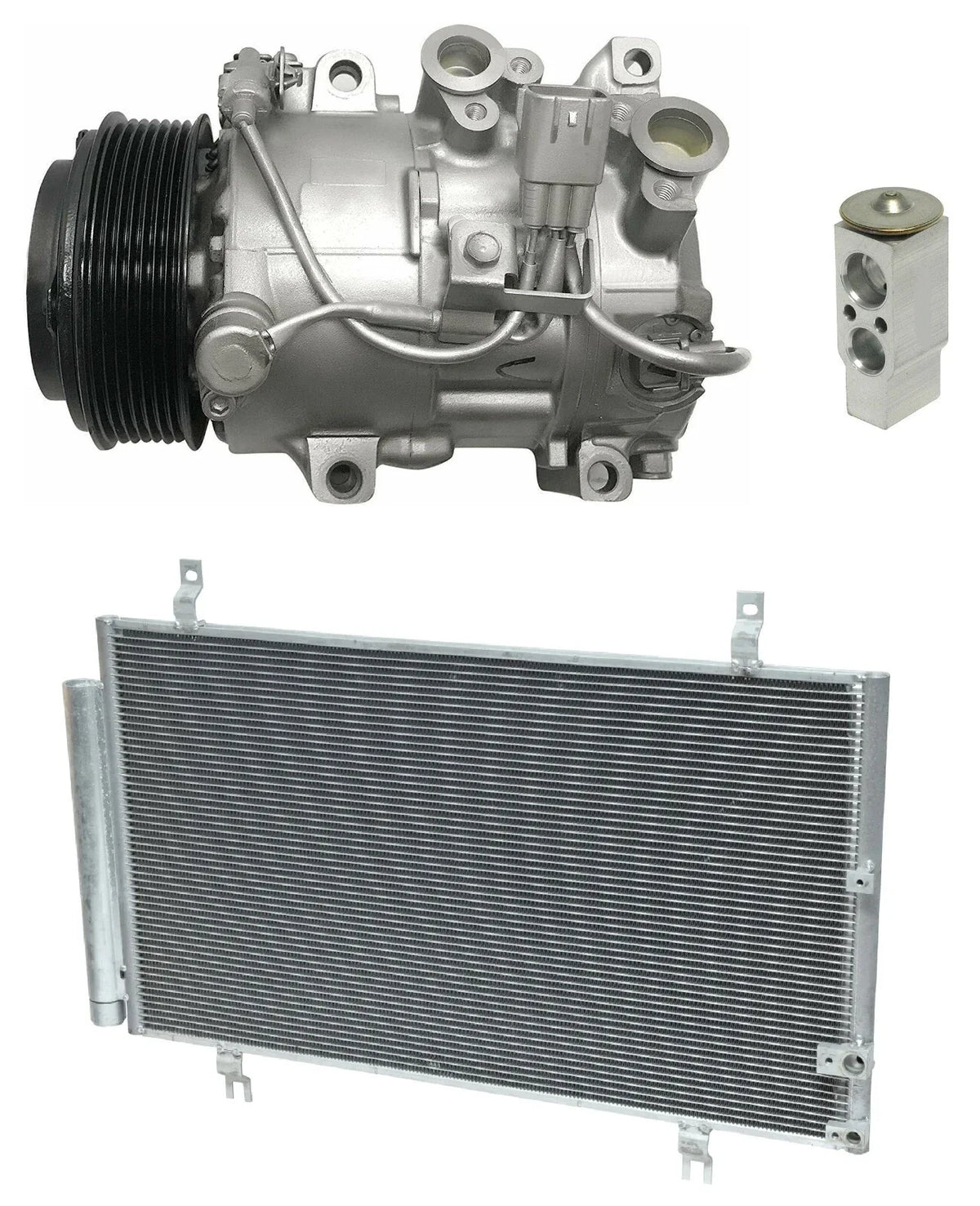 AC Compressor Kit with Condenser for Lexus GS350 3.5L (2010–2011)