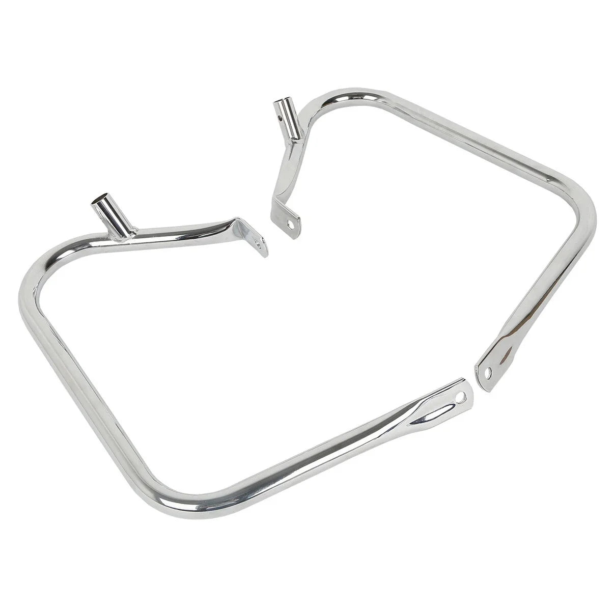 Chrome Saddlebag Guard Bracket for Touring Harley 1997-2013 Electra Glide