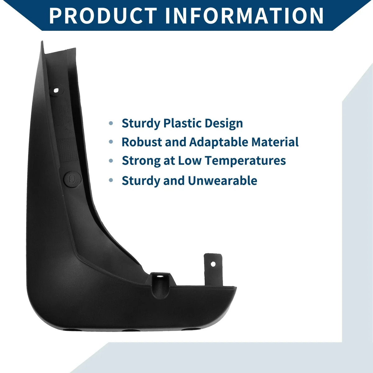 1 x Mud Guards for BMW X3 (2010-2017) - Splash Flaps