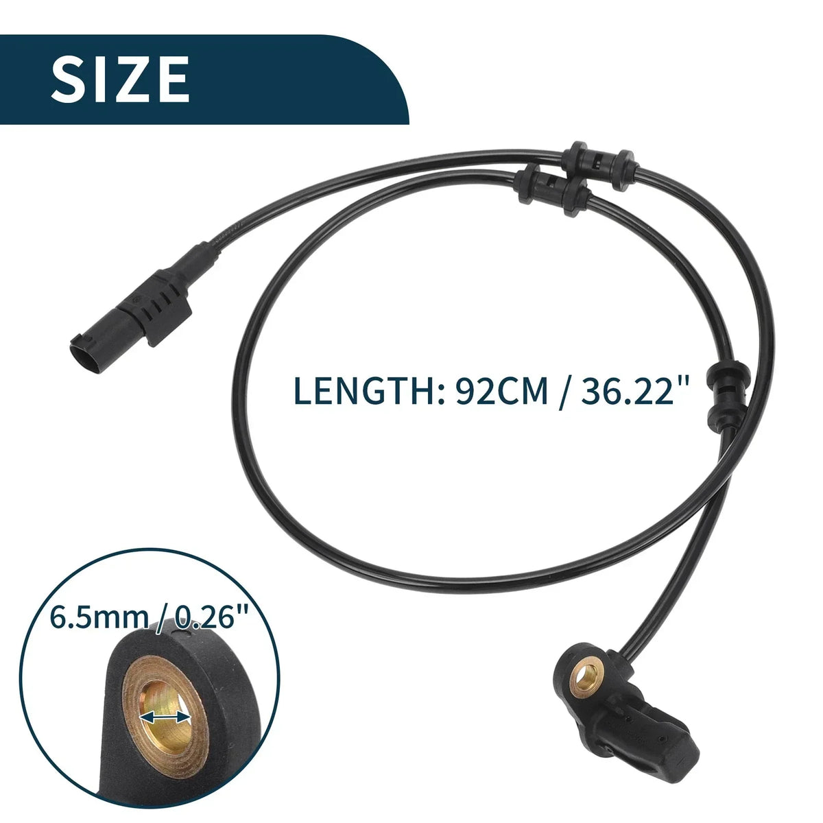 Front Right Wheel Speed Sensor ABS for Mercedes-Benz ML 500 (2000-2005)