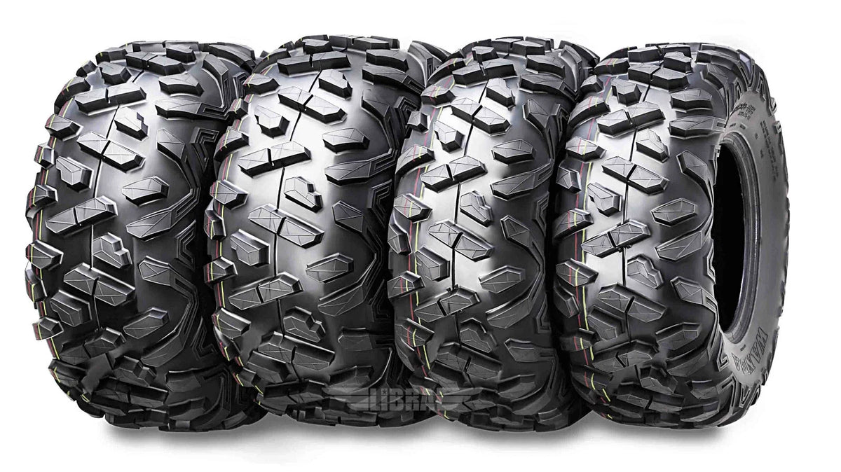 Set of 4 WANDA UTV ATV Tires 23x8-11 & 24x9-11 Deep Tread