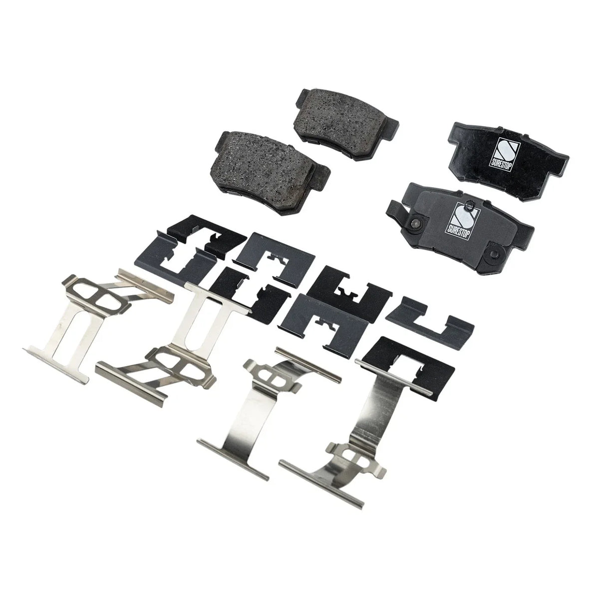 Front and Rear Brake Pads Set for 2010-2013 Suzuki Kizashi