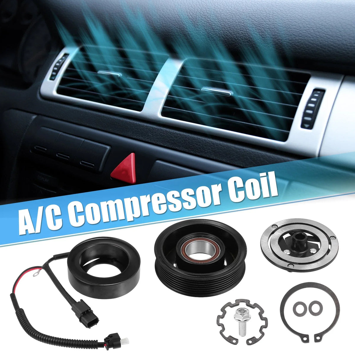 AC Compressor Clutch Kit for Honda Civic (2001–2005)