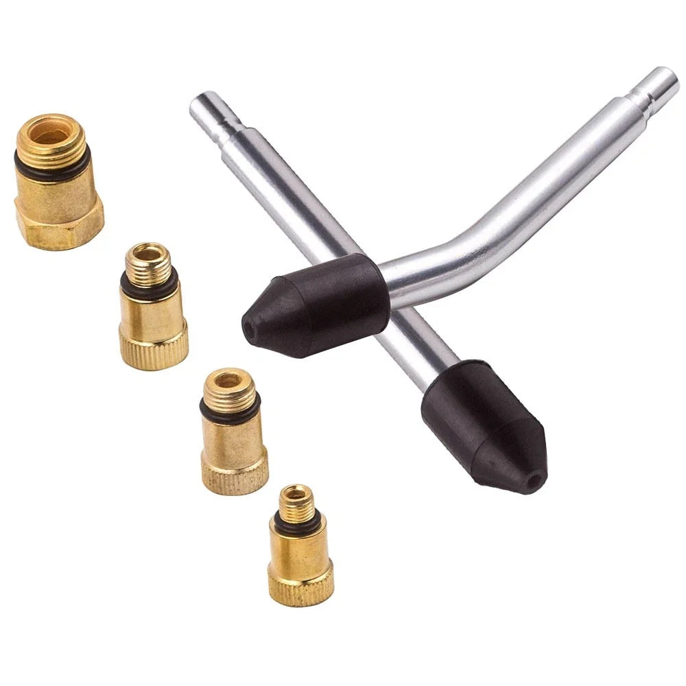 Cylinder Compression Pressure Tester Gauge Tool Kit (0-300 PSI)
