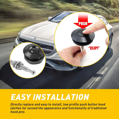 Quick Latch Hood Pins (Pro Series) for Universal Fitment