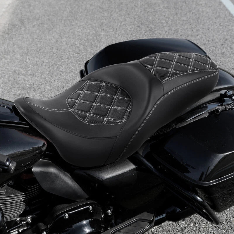 Driver & Passenger Seat for Harley Touring Electra Glide (2009–2023)
