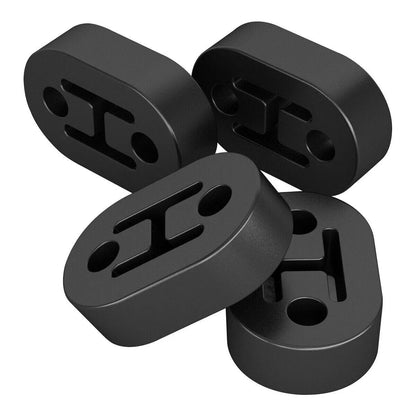 Universal Exhaust Hangers Set of 4 - Adjustable Polyurethane Rubber