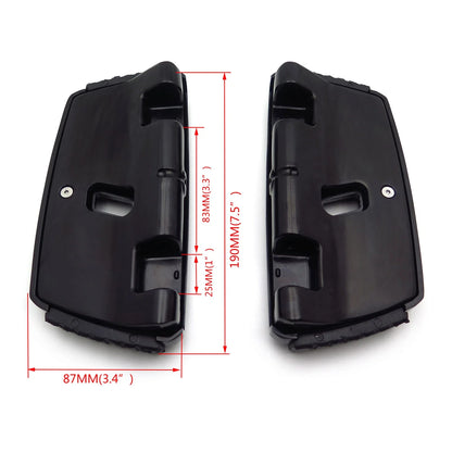 Floorboard Kit Front & Rear for Harley Road King (1986–2019)