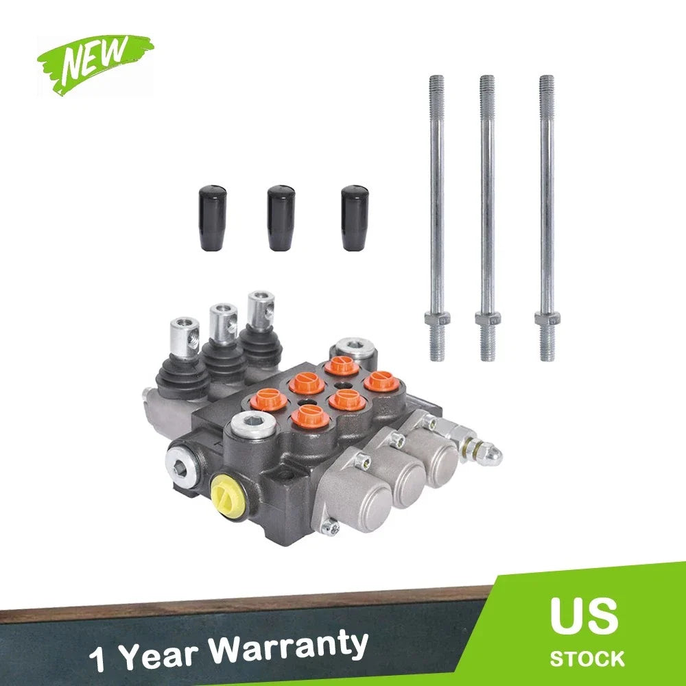 3X Hydraulic Control Valve for Universal Applications (13 GPM, 3600 PSI)