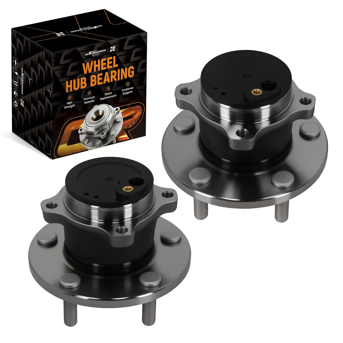 Rear Wheel Hub & Bearing for Mazda3 (2004–2013) 5-Bolt