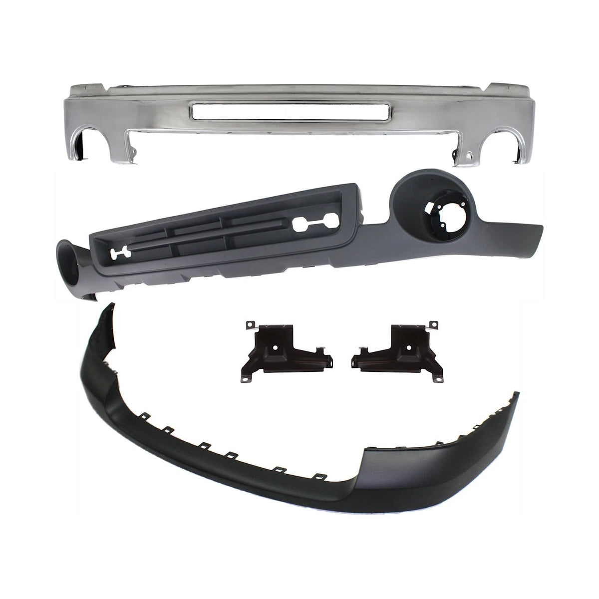 Front Bumper Face Bar for GMC Sierra 2500 HD 3500 HD (2007–2010)