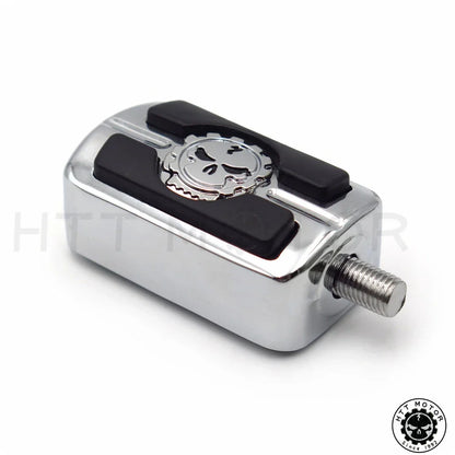 Shift Peg Chrome Skull for Harley Davidson Softail 1990–2023