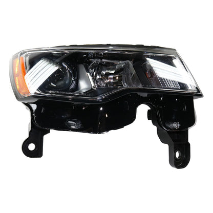 Headlight Kit for Jeep Grand Cherokee (2017–2021) RH Assembly Chrome Trim
