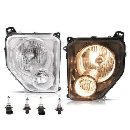Fog Light and Halogen Headlight Set for 2008–2012 Jeep Liberty