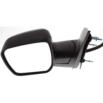 Power Mirror Left Side for Ford E-150, E-250, E-350 2009-2013 Black Textured