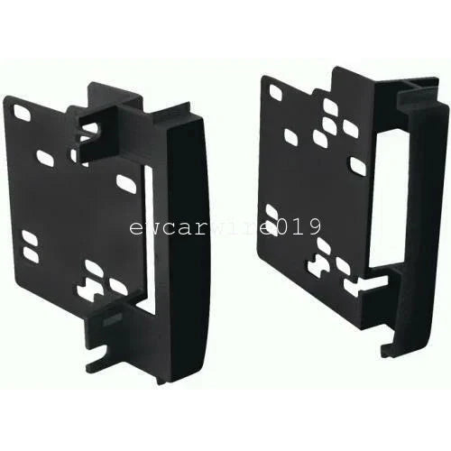 2X Mounting Bracket for Chrysler Jeep Dodge 2 Din Stereo