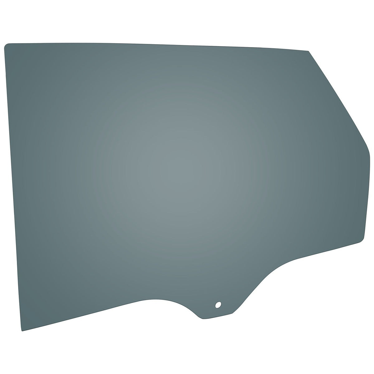 Front Left Door Glass for 2015-2024 Ford Edge