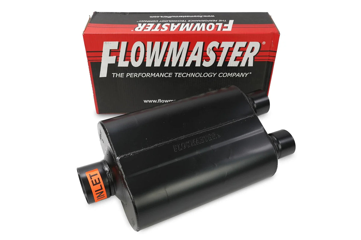 2.5" Dual Exhaust Kit for Chevy Blazer (2000–2004) - Flowmaster Super 40, Black Tip