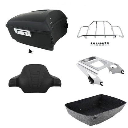 Trunk Backrest Rack Mount for Harley FLTRX Road Glide (2009–2013)