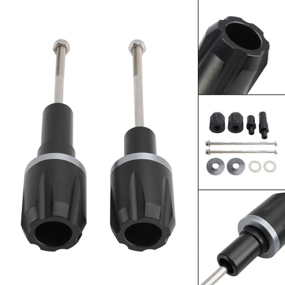 CNC Anti-Crash Frame Sliders for Kawasaki Ninja 650 (2017–2023)